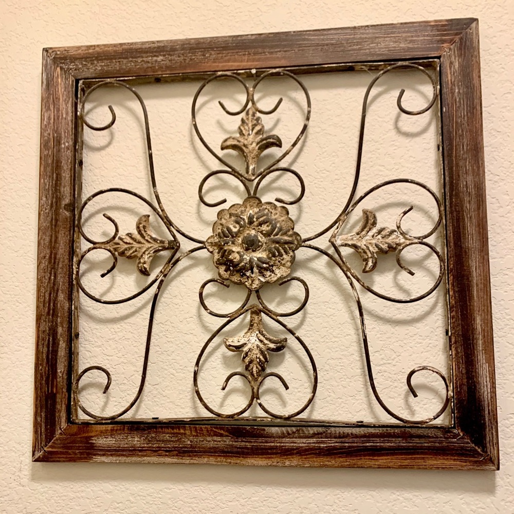 Wrought Iron Wall Decor